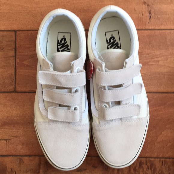 Vans old skool velcro marshmallow Outlet